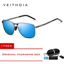 Load image into Gallery viewer, Veithdia 2022 Brand Designer  Square Sunglasses Mens Polarized Coating Mirror Sun Glasses Eyewear Accessorie For Men 2462