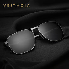 Load image into Gallery viewer, Veithdia 2022 Brand Designer  Square Sunglasses Mens Polarized Coating Mirror Sun Glasses Eyewear Accessorie For Men 2462