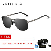 Load image into Gallery viewer, Veithdia 2022 Brand Designer  Square Sunglasses Mens Polarized Coating Mirror Sun Glasses Eyewear Accessorie For Men 2462