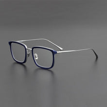 Load image into Gallery viewer, Veshion Handmade Red Copper Color Large Size Wide Face Glasses Male Big Face Frame Pure Titanium Prescription Points Myopia