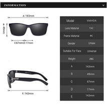Load image into Gallery viewer, Viahda  Polarized Sunglasses Men Sport Sun Glasses For Women Travel Gafas De Sol