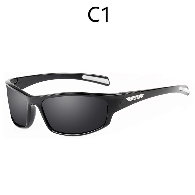 Viahda  Polarized Sunglasses men Sport sun glasses women Goggles UV400 Eyewear De Sol