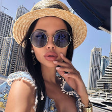 Load image into Gallery viewer, Vibtage Polarized Sunglasses Women Men 2023 Brand Fashoin Vintage Round Sun Glasses Famale óculos de sol Glasses shades UV400