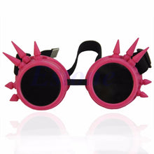 Carica l'immagine nel visualizzatore di Gallery, Victorian Gothic Punk Sunglasses Goggles Cosplay Rivet Steampunk Goggles Glasses Welding Punk