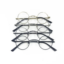 Load image into Gallery viewer, Vintage 40 43 45mm small Round Spring Hinges Eyeglass Frames Full Rim Good Quality Rx able