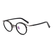 Load image into Gallery viewer, Vintage Acetate Round Glasses Frame Men  Myopia Prescription Optical Eyeglasses Frame Women Retro Photochromic Eyewear