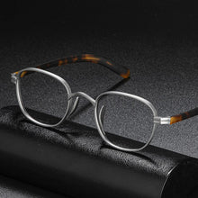 Load image into Gallery viewer, Vintage Acetate Titanium Eyeglasses Frame Men  Retro Square Prescription Optical Glasses Frame Women Myopia Eyewear Male