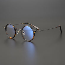 Load image into Gallery viewer, Vintage Acetate Titanium Glasses Frame Men 2023 Round Prescription Optical Eyeglasses Women  Brand Transparent Eyewear