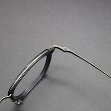 Load image into Gallery viewer, Vintage Acetate Titanium Glasses Frame Men Square Myopia Prescription Optical Eyeglasses Frame Women 2023  Eyewear