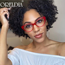 Load image into Gallery viewer, Vintage Anti-Blue Cat Eye Glasses Frames 2023 Women Men Optical Glasses Computer Eyewear TR90 Ultralight Titanium Glasses UV400