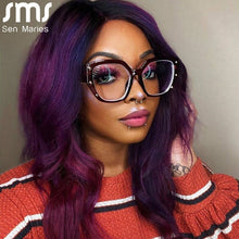 Load image into Gallery viewer, Vintage Anti Blue Light Optical Glasses Women Men Clear Glasses Eyeglasses Frame Square Transparent Lens Spectacle Frame Unisex