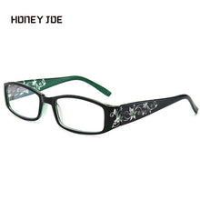 Load image into Gallery viewer, Vintage Anti Blue Light Reading Glasses Men Women Floral Spring Hinge Presbyopic Hyperopia Eyeglasses Wide Leg  +1.0 - +4.0