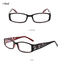 Load image into Gallery viewer, Vintage Anti Blue Light Reading Glasses Men Women Floral Spring Hinge Presbyopic Hyperopia Eyeglasses Wide Leg  +1.0 - +4.0
