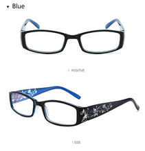 Load image into Gallery viewer, Vintage Anti Blue Light Reading Glasses Men Women Floral Spring Hinge Presbyopic Hyperopia Eyeglasses Wide Leg  +1.0 - +4.0