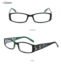 Load image into Gallery viewer, Vintage Anti Blue Light Reading Glasses Men Women Floral Spring Hinge Presbyopic Hyperopia Eyeglasses Wide Leg  +1.0 - +4.0