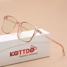 Load image into Gallery viewer, Vintage Anti-Blue Light Square Eyeglasses Men and Women Optical Myopia Plastic Glasses Frame Computer Eyewear