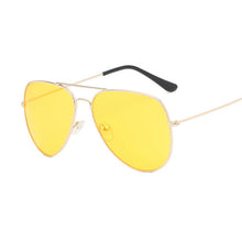 Load image into Gallery viewer, Vintage Aviation Sunglasses Men Brand Designer Sun Glasses Women Eyeglasses Spring Leg Gafas Oculos De Sol Masculino