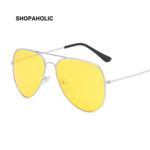 Load image into Gallery viewer, Vintage Aviation Sunglasses Men Brand Designer Sun Glasses Women Eyeglasses Spring Leg Gafas Oculos De Sol Masculino