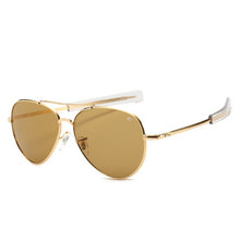 Load image into Gallery viewer, Vintage Aviation Sunglasses for Men  American Army Military Optical AO Sun Glasses Women Oculos de sol masculino