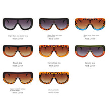 Load image into Gallery viewer, Vintage Big Frame  Sunglasses Women Brand Designer Glasses Women  Shades Black Gradient Female Eyeglasses 2023