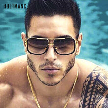 Load image into Gallery viewer, Vintage Big Frame Sunglasses Women Men Square Stylish Glasses For Male Feminino Shades Classic Quadrilateral Retro Sun Glasses