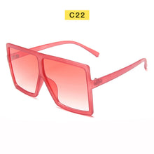 Load image into Gallery viewer, Vintage Big Square Sunglasses Women Goggles Mens Oversize Sun Glasses Female Famous Brand Black Eyewear Gafas de sol