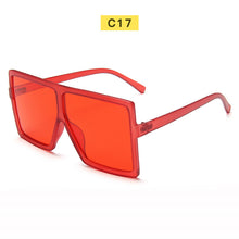 Load image into Gallery viewer, Vintage Big Square Sunglasses Women Goggles Mens Oversize Sun Glasses Female Famous Brand Black Eyewear Gafas de sol