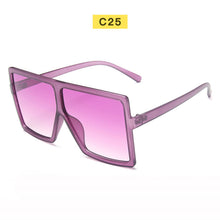 Load image into Gallery viewer, Vintage Big Square Sunglasses Women Goggles Mens Oversize Sun Glasses Female Famous Brand Black Eyewear Gafas de sol