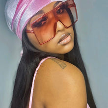 Load image into Gallery viewer, Vintage Big Square Sunglasses Women Goggles Mens Oversize Sun Glasses Female Famous Brand Black Eyewear Gafas de sol