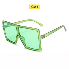 Load image into Gallery viewer, Vintage Big Square Sunglasses Women Goggles Mens Oversize Sun Glasses Female Famous Brand Black Eyewear Gafas de sol