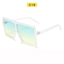 Load image into Gallery viewer, Vintage Big Square Sunglasses Women Goggles Mens Oversize Sun Glasses Female Famous Brand Black Eyewear Gafas de sol