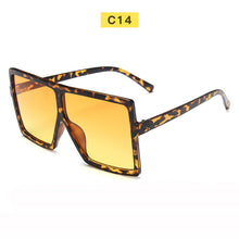 Load image into Gallery viewer, Vintage Big Square Sunglasses Women Goggles Mens Oversize Sun Glasses Female Famous Brand Black Eyewear Gafas de sol