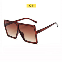 Load image into Gallery viewer, Vintage Big Square Sunglasses Women Goggles Mens Oversize Sun Glasses Female Famous Brand Black Eyewear Gafas de sol
