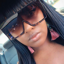 Load image into Gallery viewer, Vintage Big Square Sunglasses Women Goggles Mens Oversize Sun Glasses Female Famous Brand Black Eyewear Gafas de sol