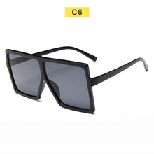 Load image into Gallery viewer, Vintage Big Square Sunglasses Women Goggles Mens Oversize Sun Glasses Female Famous Brand Black Eyewear Gafas de sol