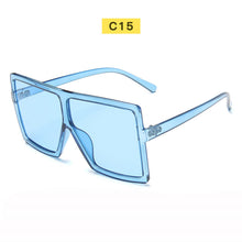 Load image into Gallery viewer, Vintage Big Square Sunglasses Women Goggles Mens Oversize Sun Glasses Female Famous Brand Black Eyewear Gafas de sol