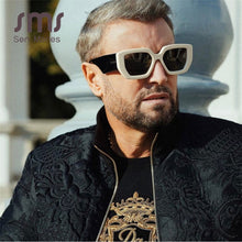 Load image into Gallery viewer, Vintage Black Square Sunglasses 2023 Women Retro Sunglasses  Brand Small Eyewear oculos de sol feminino Shades