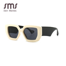 Load image into Gallery viewer, Vintage Black Square Sunglasses 2023 Women Retro Sunglasses  Brand Small Eyewear oculos de sol feminino Shades