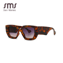 Load image into Gallery viewer, Vintage Black Square Sunglasses 2023 Women Retro Sunglasses  Brand Small Eyewear oculos de sol feminino Shades
