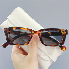 Load image into Gallery viewer, Vintage Black Square Sunglasses Famous Brand Small Rectangle Sun Glasses Jennie Style Hip Pop Eyeglasses Female Oculos De Sol