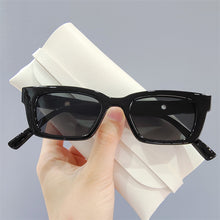 Load image into Gallery viewer, Vintage Black Square Sunglasses Famous Brand Small Rectangle Sun Glasses Jennie Style Hip Pop Eyeglasses Female Oculos De Sol