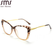 Load image into Gallery viewer, Vintage Blue Light Blocking Computer Glasses Women Retro Rectangle Eyeglasses Men Trendy Cat Eye Eyewear UV Protection