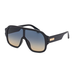 Vintage Brand  Designer Oversized Square Sunglasses Men Women Classic Big Frame Driving Travel Sun Glasses Shades