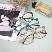 Load image into Gallery viewer, Vintage Cat Eye Anti Blue Light Optical Glasses Frames Women Optical Spectacles  Computer Glasses Brand Designer Eyewear