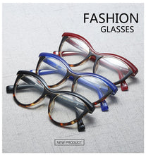 Load image into Gallery viewer, Vintage Cat Eye Glasses Frames Women  Brand Designer Square Optical EyeGlasses Eyewear Computer lentes mujer