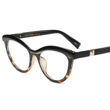 Load image into Gallery viewer, Vintage Cat Eye Glasses Frames Women  Brand Designer Square Optical EyeGlasses Eyewear Computer lentes mujer