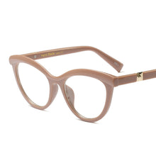 Load image into Gallery viewer, Vintage Cat Eye Glasses Frames Women  Brand Designer Square Optical EyeGlasses Eyewear Computer lentes mujer