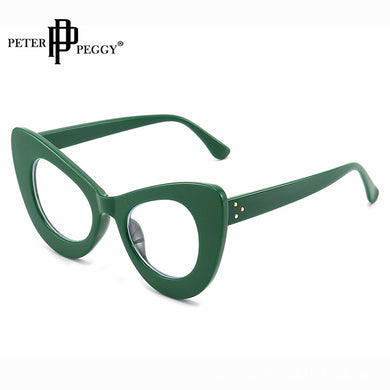 Vintage Cat Eye Glasses Women Optics Prescription Frames Men Punk Transparent Glasses Classic Retro Eyeglasses