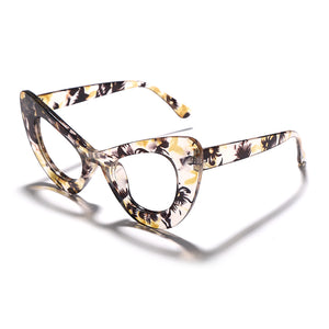 Vintage Cat Eye Glasses Women Optics Prescription Frames Men Punk Transparent Glasses Classic Retro Eyeglasses