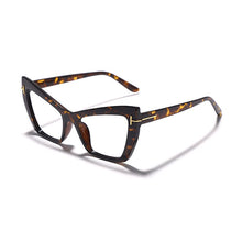 Load image into Gallery viewer, Vintage Cat Eye Optical Frames Eyeglasses 2023 Women Retro Transparent Computer Glasses Brand Designer Lady Clear Lens Eyewear
